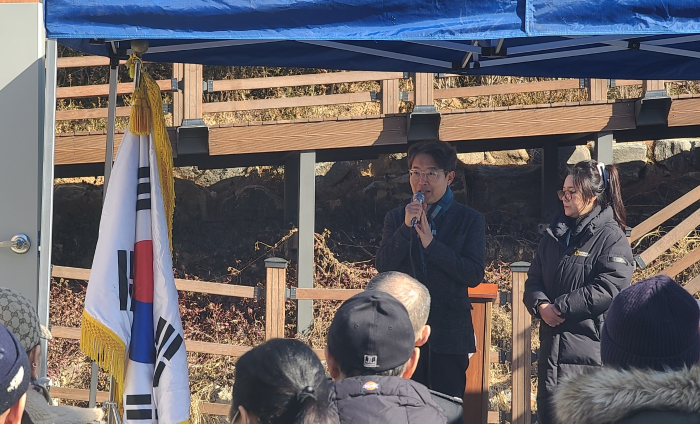 최기상의원 독산4동 자율방범대 출발  개소식 개최