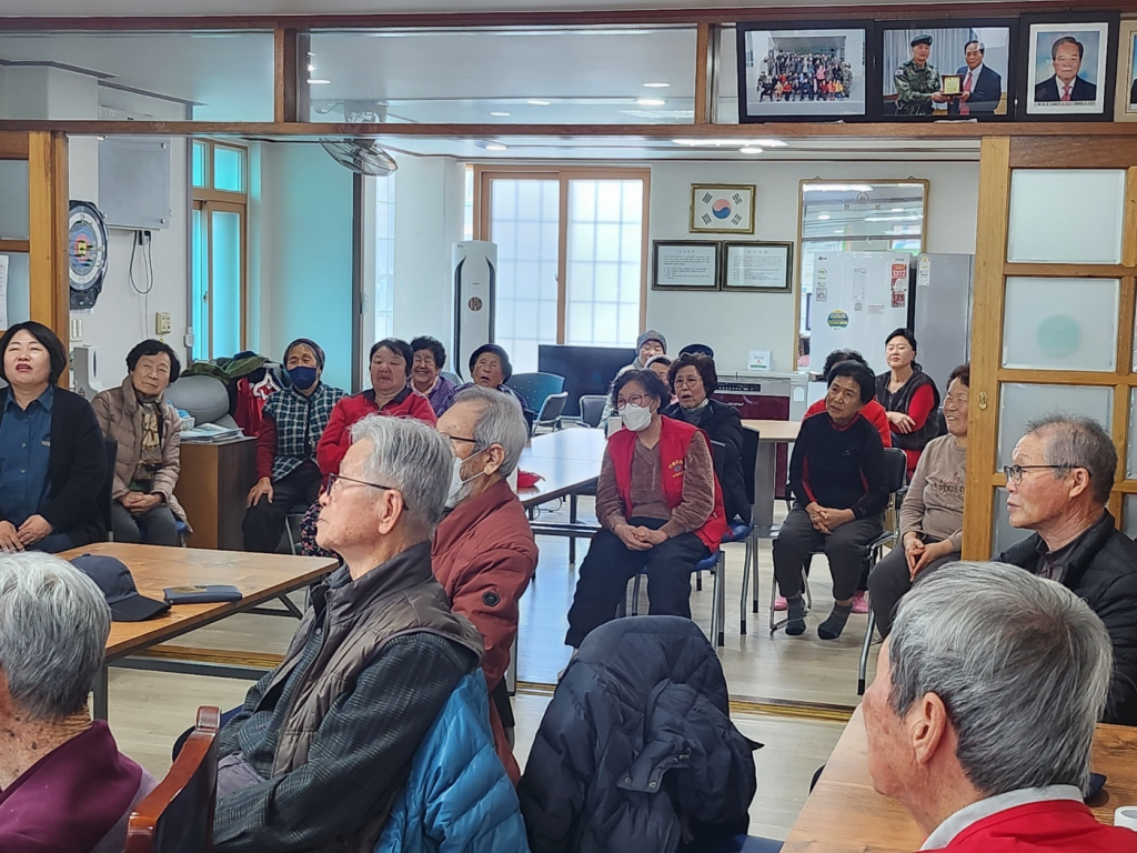 인제군 기린면 현3리 경로당, 찾아가는 치매 인식 개선 교육 성황리에 개최
