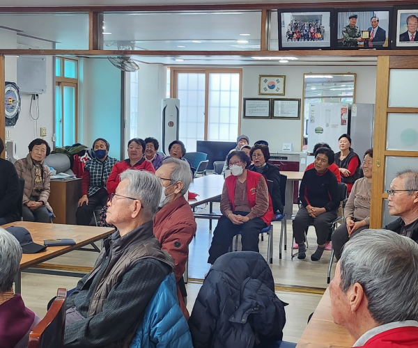 인제군 기린면 현3리 경로당, 찾아가는 치매 인식 개선 교육 성황리에 개최